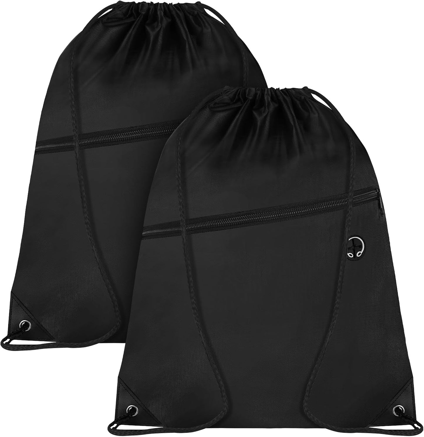 Sac de sport à cordon – pour femme, pour homme, format léger, réglable, Lot de 2