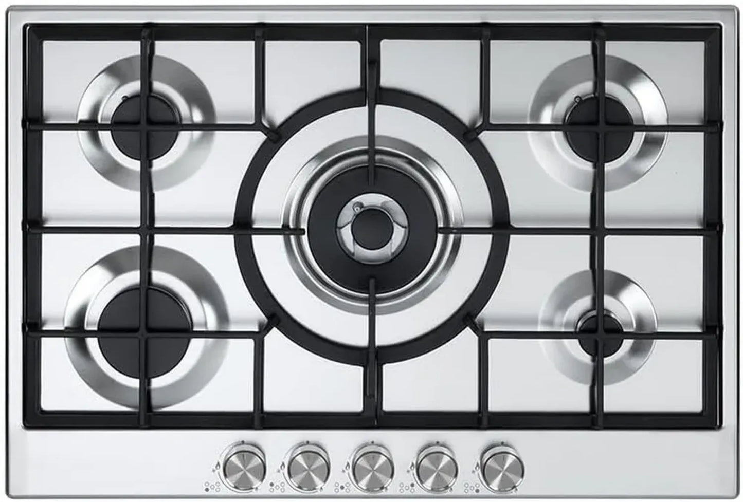 Plaque de cuisson encastrable De Longhi 5 feux NSL575X