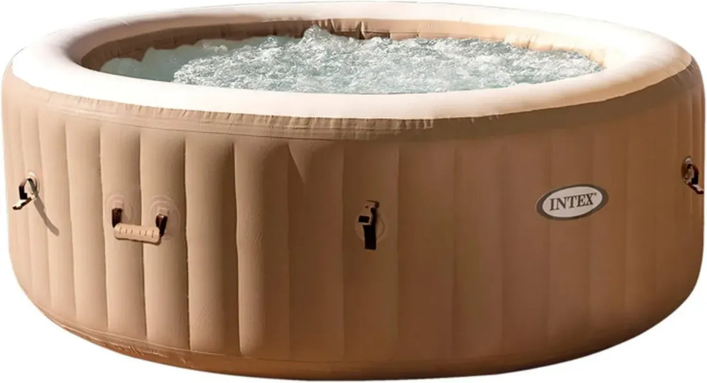 Spa Gonflable Intex Pure Sahara, 6 Places, Beige