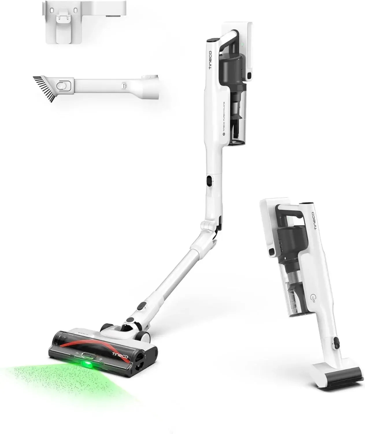 Aspirateur Balai sans Fil Tineco Pure One A50S Plus, 185W, 70 Min, Réservoir 1L, Brosse 3DSense, Technologie Dura-Cyclone