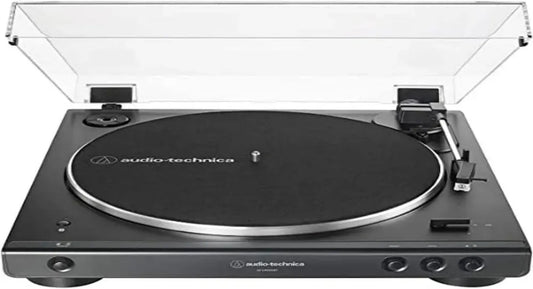 Platine Vinyle Bluetooth Audio-Technica LP60XBT - Automatique avec Entraînement par Courroie - Noir