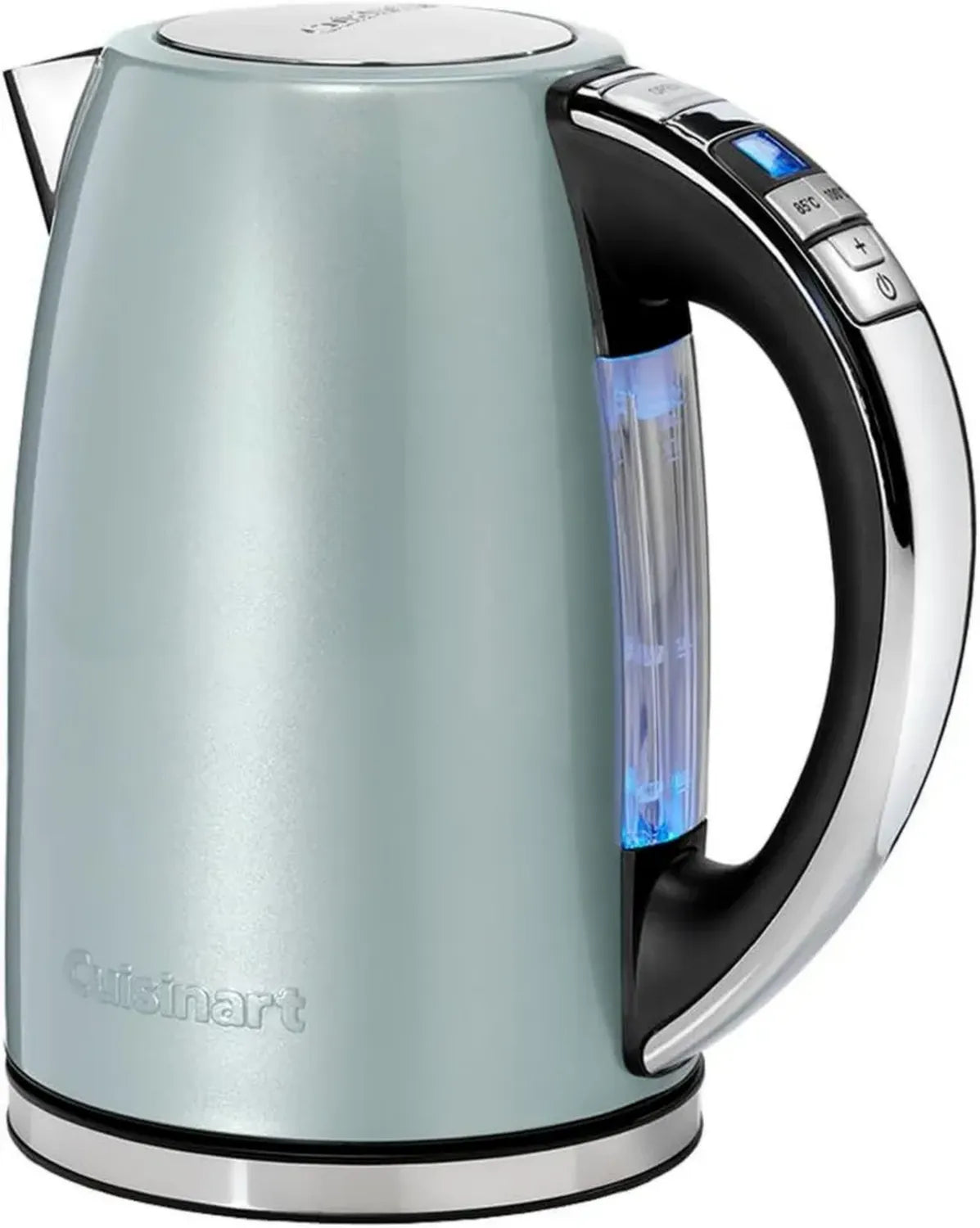 Bouilloire Électrique Cuisinart, Multi-Températures, 1,7L, Acier Inoxydable Vert, Sans Fil