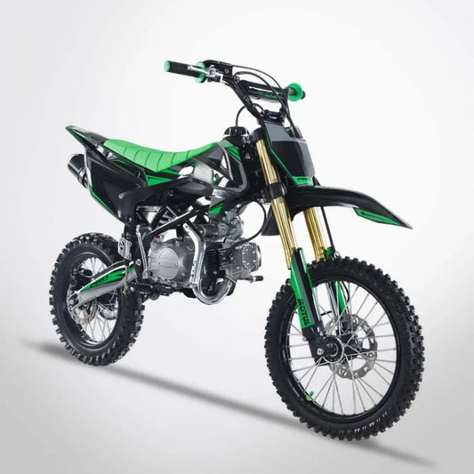 Moto Tout-Terrain PROBIKE 125-SE 17/14 - Vert - Modèle 2025